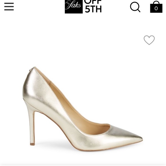 Sam Edelman Hazel Pumps in Gold - Picture 1 of 4